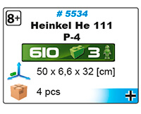 Bombardier allemand HEINKEL HE 111 P-4